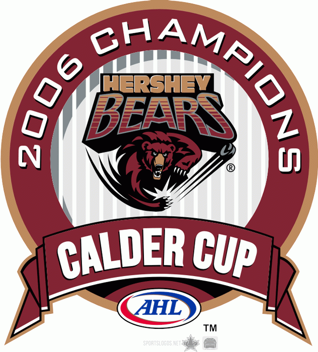 Hershey Bears 2005 06 Champion Logo iron on heat transfer